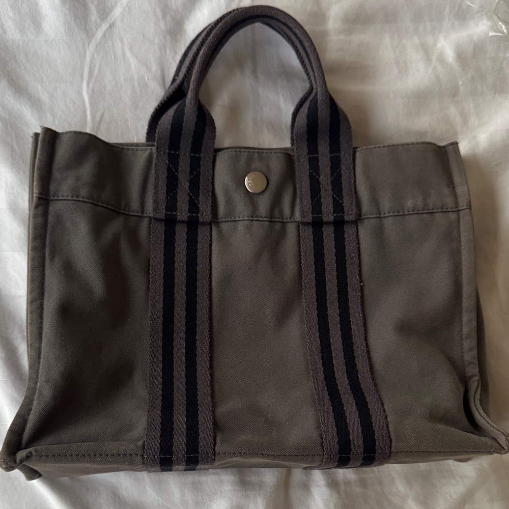 Hermes Canvas Fourre Tout PM